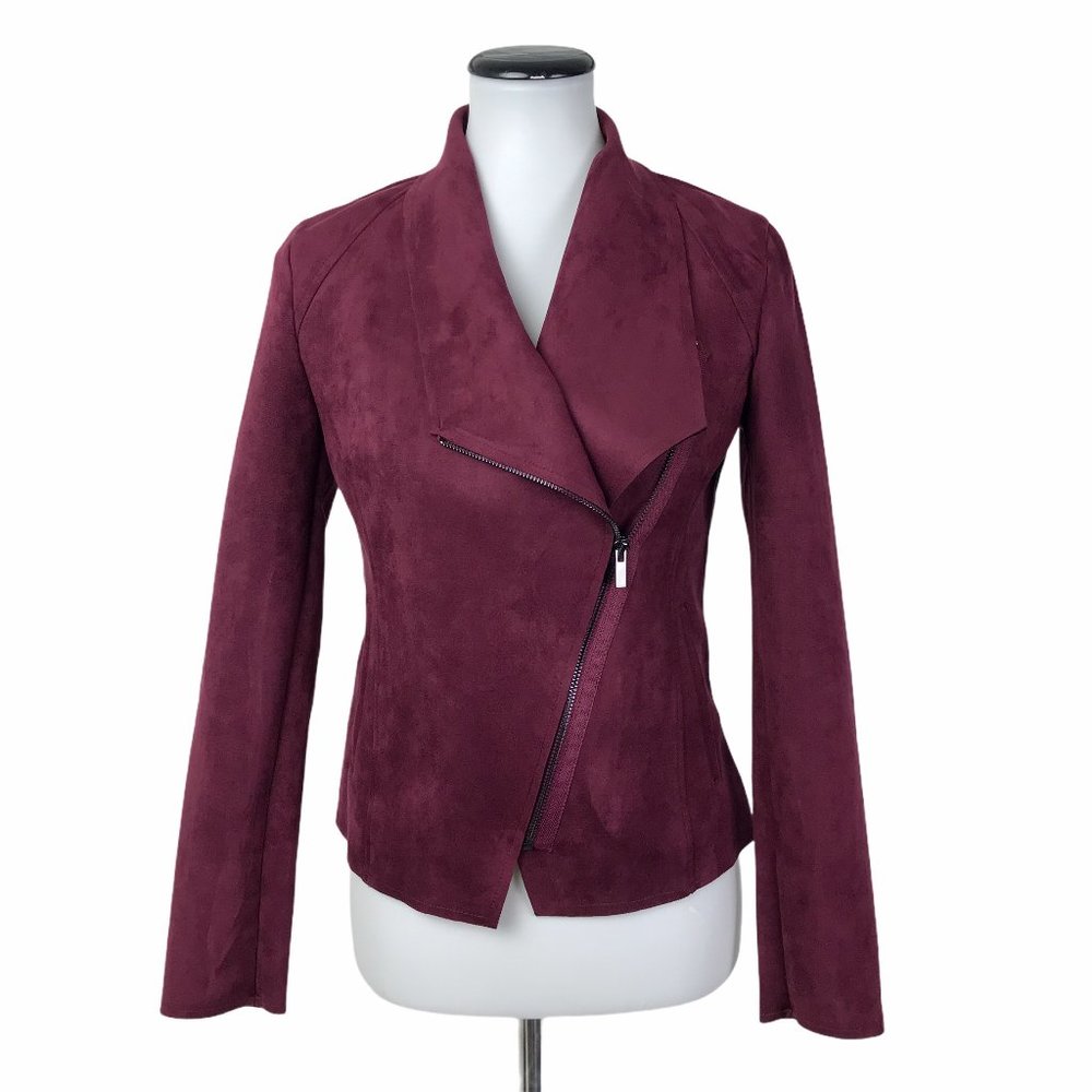 NWT Kut From the Kloth Faux Suede Moto Jacket #59